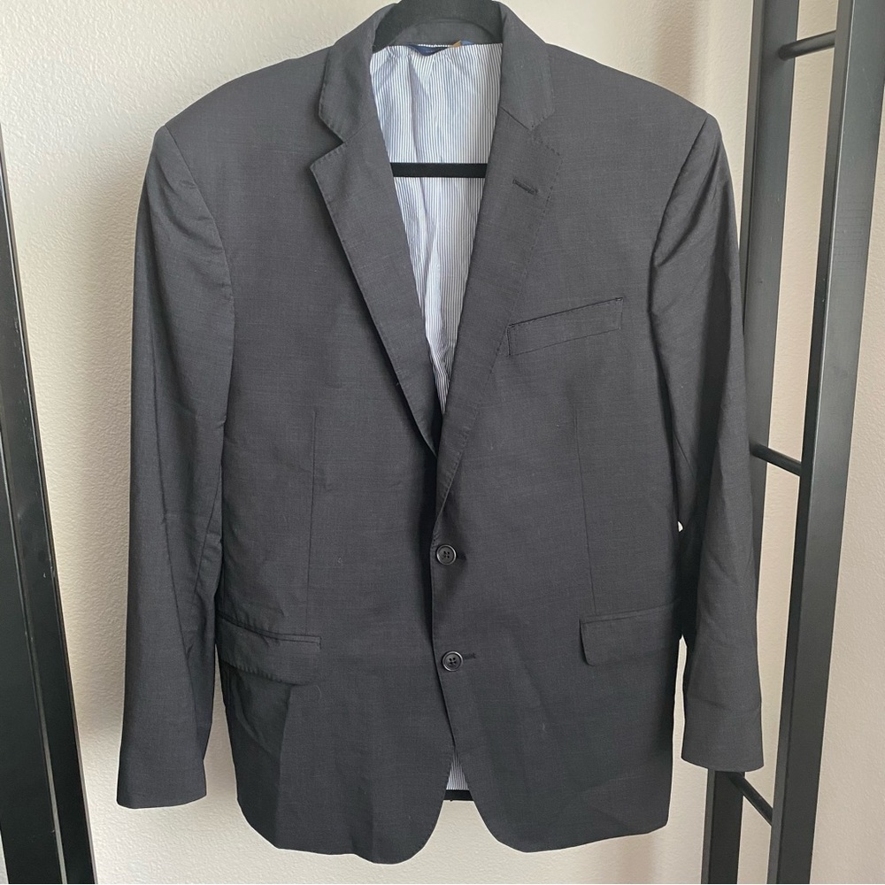 43R Brooks Brothers Explorer Regent Fit Black Mens Sport‎ Coat Blazer